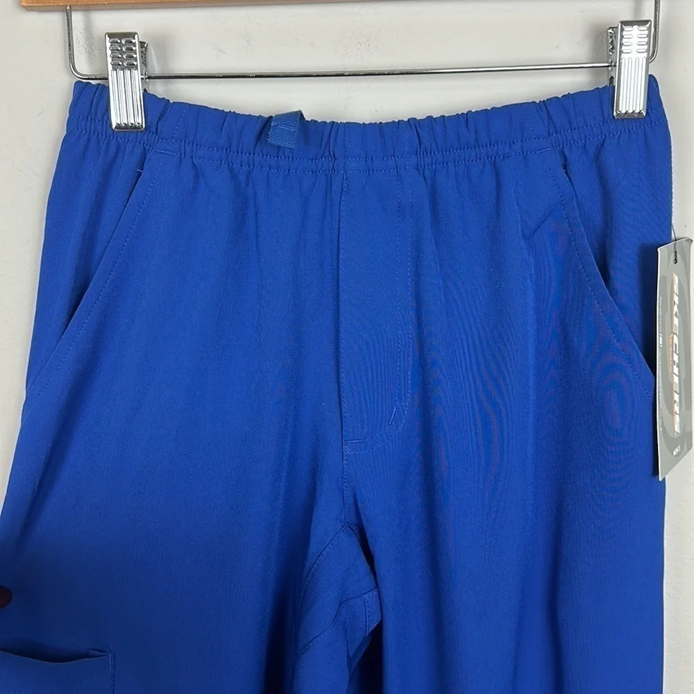 NWT Sketchers by Barco Structure Scrub Pants Galaxy Blue XS